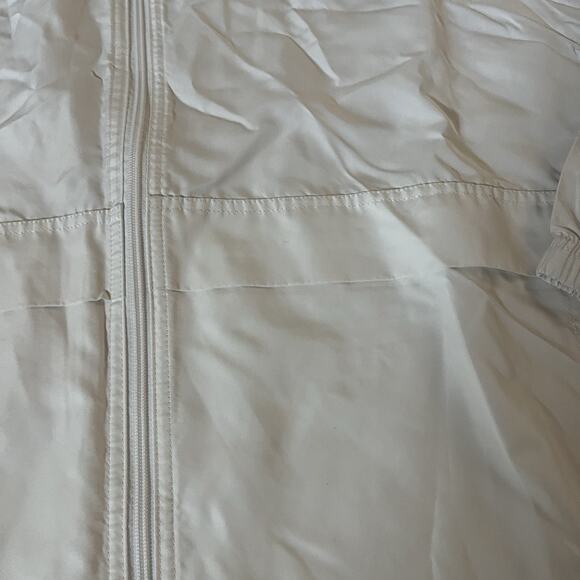 Champion Men's Hooded Windbreaker Jacket White Size 2XL - Picture 2 of 11